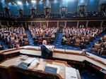 President Biden at his first State of the Union address on March 1, 2022. Last year, the president announced his four-part Unity Agenda. This year, he will update the American people on how his plans are shaking out.