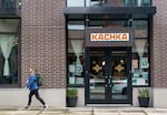Kachka, a Southeast Portland restaurant featuring Russian cuisine, co-owned by Bonnie Morales and Israel Morales, Jan. 14, 2022. Beginning in January, the restaurant replaced tipping with a 22% service fee, will pay employees a minimum wage of $25 per hour and offer free health care.
