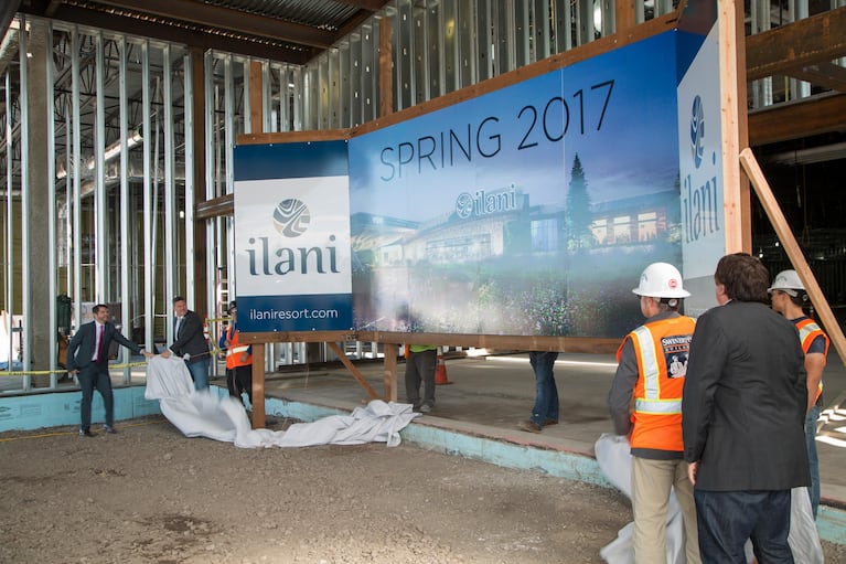 The Cowlitz Tribe unveiled the name and branding for their new casino at a press event. The casino and resort will total 368,000 square feet of gaming, entertainment, dining and shopping.