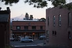 In White Salmon, Washington, the café serving vegan lunch is across the street from the glass-blower, which is just a few steps away from the yoga studio where the monks hold community meditation.