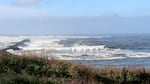 Coos Bay Harbor Entrance Viewpoint, near the Charleston Marina on Dec. 7, 2023, where potential floating offshore wind turbines could be seen.