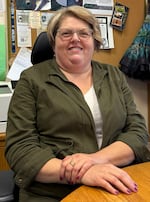 McKay principal Ranae Quiring in her office on May 22, 2024. Quiring said allowing students to gain credit for their work experience honors their varying experiences.