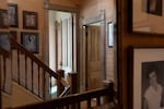 The second-floor hallway.