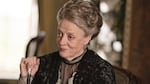 Maggie Smith as Violet, Dowager Countess of Grantham on Downton Abbey.