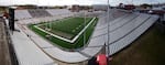 A view of Martin Stadium in Pullman from the south end.