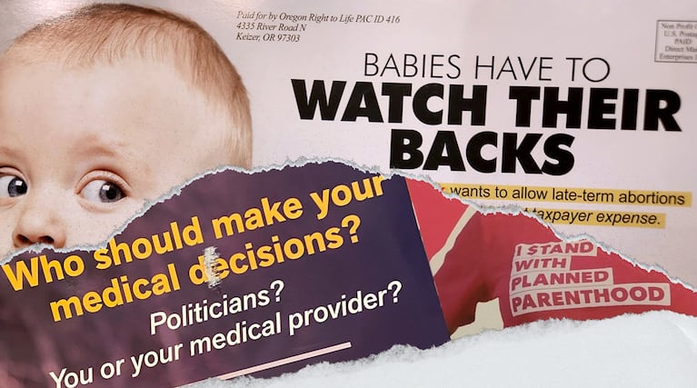 Right to Life mailers make dubious claims about later in pregnancy 