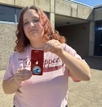 Violett Lloyd is a sophomore at Springfield High School. She has a medical exemption known as a 504 plan which allows her to use her phone for medical purposes, like reading blood sugar, during the school day.