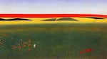 A painting of a prairie.
