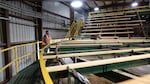 Two Swanson mills in Glendale, Oregon, employ 400 people.  CEO Steve Swanson hopes to add another half shift at his lumber mill with an increased timber harvest on federal lands. 