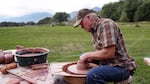 Ted Juve is a self-taught ceramicist in Enterprise, Oregon. The designs of his work draw from the beauty of his surroundings. “Every day is a new day,” says Juve “and it's a great way to begin.”