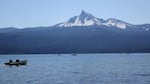 Diamond Lake is a top trout fishing destination in the Pacific Northwest.