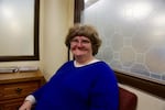 Debbie Perrine was one of 60 people staying at Love Overwhelming who were left with nowhere to go after the homeless shelter closed.