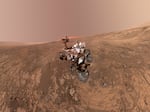 A self-portrait of NASA's Curiosity Mars rover on Vera Rubin Ridge.