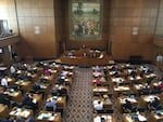 Members of Oregon's House of Representatives meet, Friday, July 7, 2017.