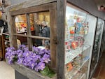 At the Redmond Farmer's Co-op Antique Mall on Dec. 18, 2020, the case on the right offers for sale a number of Nazi symbols and caricatures promoting racist stereotypes among other kinds of memorabilia.