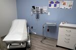 An exam room is seen inside Planned Parenthood Friday, March 10, 2023, in Fairview Heights, Ill.