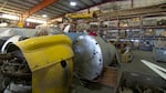 WAAAM has hangars filled with parts of old planes, just waiting to be restored.