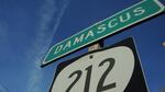 City of Damascus sign.