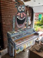 A piano decorated by artist Gary Hirsch for Piano. Push. Play. 