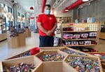 Owner Matthew Mičetić stands in the new location for Red Castle Games. The Southeast Portland game store moved into the space during the pandemic, but only opened to in-store shopping this June.