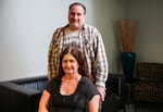 Robert and Monique Dock are employed but unable to find an apartment they can afford to rent.