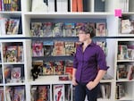 Proctor says, " I want to contribute a space that eliminates that barrier to entry, of being good enough or authentic enough of a fan, that you will not feel embarrassed picking out a comic book."