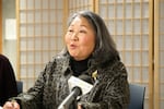 Chisao Hata, with the Japanese American Museum of Oregon, photographed March 13, 2023. “It really is a symbol for a history that has often been forgotten,” Hata said of the Yamaguchi Hotel in Portland, Ore.