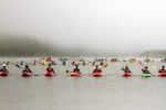 On July 11, 2025, over 120 youth kayakers representing the Klamath, Yurok, Karuk, Quartz Valley, Hoopa Valley, Warm Springs as well as the Tohono O’odham Nation completed their historic 310-mile descent of the free-flowing Klamath River, culminating the largest dam removal project in history.