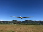 Without an engine, a glider has only one shot at making a landing. Landing a glider takes skills and training. Coming in too slow and the glider will fall out of the sky, but too fast is also a problem.