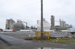 Ash Grove Cement makes limestone into cement at its South Seattle plant.
