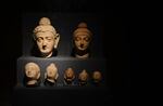 Various heads from Buddhist statues excavated from Afghanistan's Hadda archaeological site, dating back to 2nd and 3rd centuries, are exhibited in Afghanistan's National Museum in Kabul in 2012. Buddhism in Afghanistan is traced back some 2,000 years and started fading with the arrival of Islam in the 7th century.