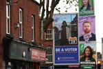 A poster by the Electoral Commission is displayed in Dublin, Friday Nov. 29, 2024, as voters go to the polls in the 2024 General Election in Ireland.