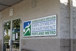 A job center in North Portland. Federal pandemic unemployment benefits expire Sept. 4, 2021.