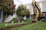 The groundbreaking ceremony at Gresham High took place on April 4.