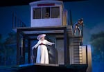 Christine Goerke, in the part of Florencia, sings during a performance of "Florencia in the Amazon," presented by the Washington National Opera, at the John F. Kennedy Center for the Performing Arts in Washington, D.C. on Sept. 17, 2014.