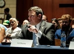 Interim U.S. Attorney Ed Martin speaking at a hearing on Capitol Hill on June 13, 2023, in Washington, D.C.
