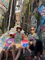 Steve Stecher and his wife Ana Ruiz and their children have spent most of their time in Argentina since last fall. To avoid overstaying the maximum time Airbnb allows in one country, they've also been exploring other parts of South America, including Valparaíso, Chile, pictured here.