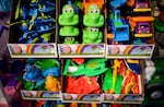 These plastic toys were manufactured in Michigan by American Plastic Toys. But most toys sold in the U.S. are imported and could be subject to tariffs in the incoming Trump administration.