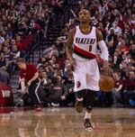 Portland Trail Blazers Damian Lillard.