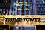 The 58-story Trump Tower in Midtown Manhattan is headquarters for the Trump Organization, as well as containing Donald Trump's penthouse condominium residence.