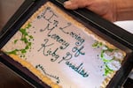 Cletus Paradise and his family memorialized their deceased son Kirby after he was shot and killed by BIA police in September 2020.