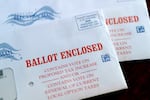 Ballots for the Nov. 8, 2022 election in Oregon. 