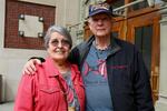 Chinook tribal elders Margaret Payne and Joe Brignone traveled from South Bend, Washington to Tacoma to attend the federal hearing.