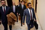 Kash Patel arrives for meetings with senators on Capitol Hill on Dec. 9 in Washington, D.C. Before being nominated to lead the FBI, Patel has discussed wanting to investigate Trump's opponents.