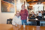 Kent and Nancy Fuka pose for a portrait 