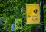 Portland State University campus in Portland, Ore., on June 29, 2024. 