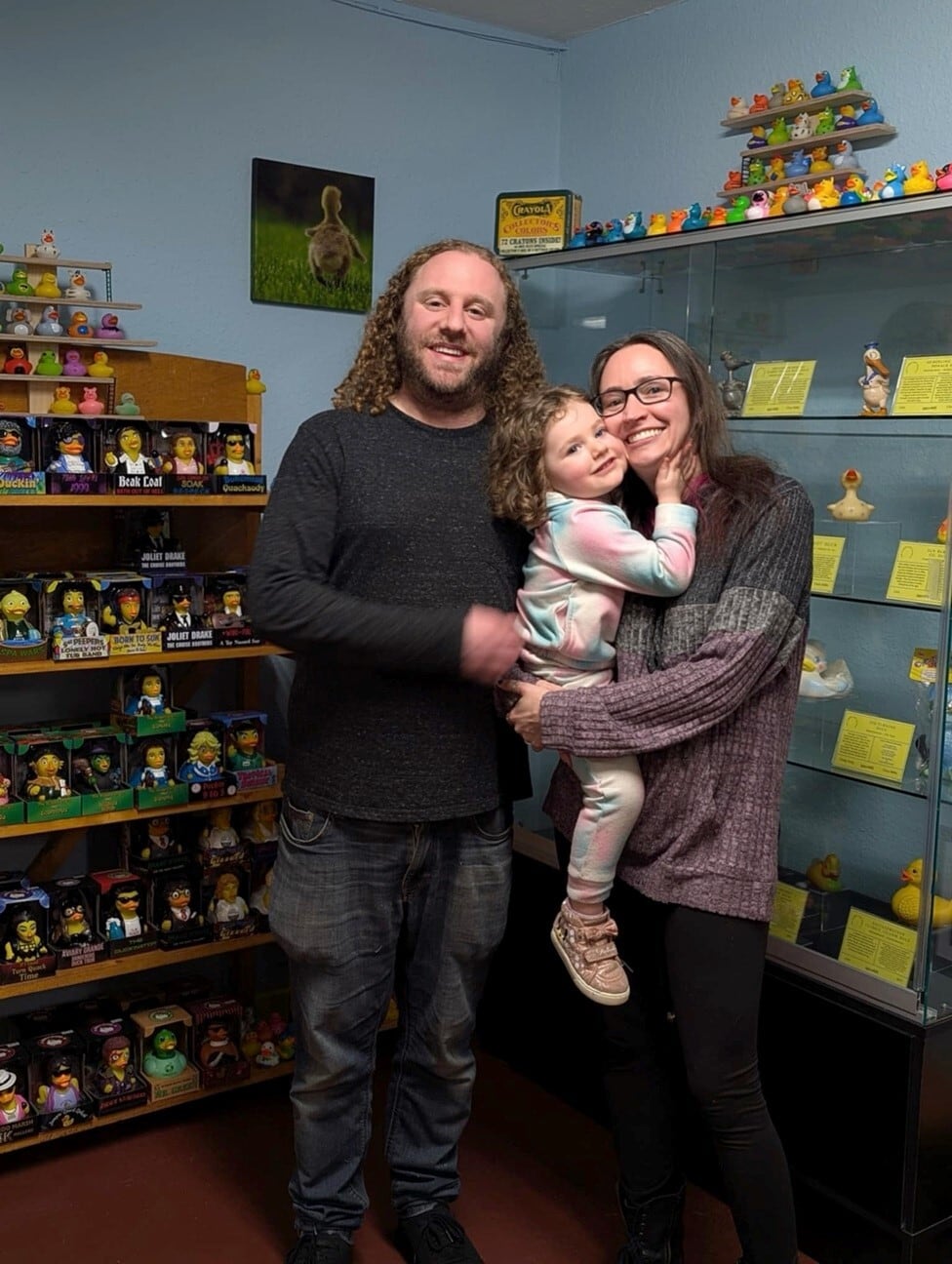 Husband and wife Neil and Krystal King, owners of The Rubber Duck Museum in Point Roberts, Wash., say they plan to move their museum and gift shop to Canada this summer. Their business, which relies heavily on Canadian tourists, has slumped recently due to economic fallout of Trump administration policies and rhetoric.