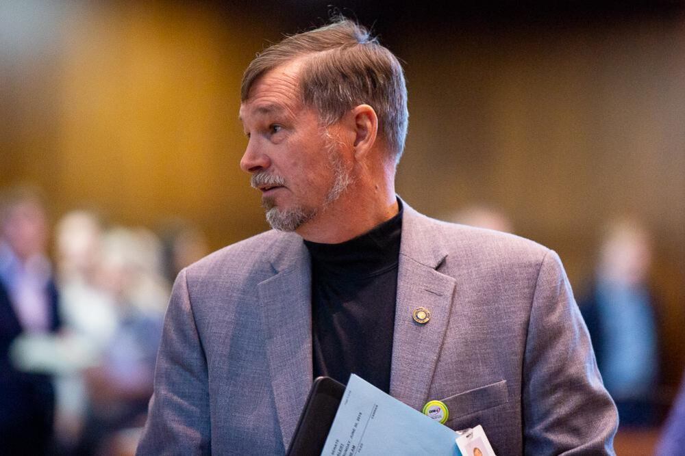 Former state Sen. Brian Boquist, R-Dallas, pictured here in 2019, is raising money to send a transportation funding bill to voters.