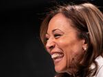 Vice President Harris during a visit to an ice cream shop on July 19 in Washington. On Saturday, she spoke about LBGTQ rights at a fundraiser in Provincetown, Mass.