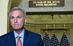 House Speaker Kevin McCarthy continues to battle a group of conservatives who oppose any short term spending bill ahead of a likely government shutdown.
